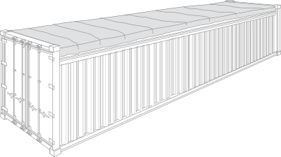 Containers Especiais Open Top 40´OT
